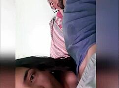 hey babe watch me milk this horny latina teen's handjob finish