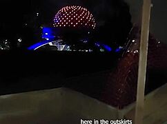 dude bends big ass latina over for monster cock doggystyle creampie outdoors