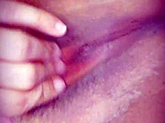 yo this horny pinay babe with huge natural tits and puffy nipples masturbates to a messy creampie closeup!