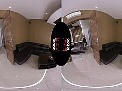 wow shaved big ass brunette strips clothes off in taboo pov pussy tease!