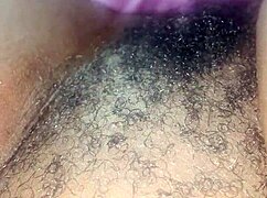 my bushy hairy black ebony pussy looks pretty