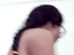 watching this cute indian wife striptease makes my heart race wild