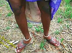 indian couple fucks hard deep in jungle forest outdoors