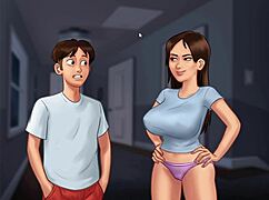 Chatting Summertime Saga Jenny 2 Big walkthrough fun
