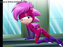 sonic's sister sonia stars in steamy hedgehog porn compilation