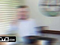 petite binky beaz delivery slut confesses then rides monster cock hard 😈💦