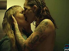 ever wonder what happens in a secret lesbian fight club with dildos and licks?