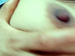 my big natural tits steal the show in every homemade flashing vid