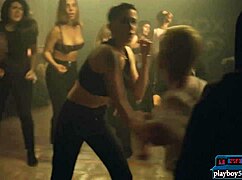 ever wonder what happens in a secret lesbian fight club with dildos and licks?