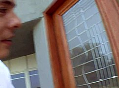 angel cakes pussy gets eaten out then stuffed deep 😍 doggystyle in fishnets