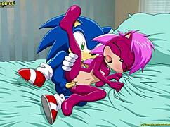 sonic's sister sonia stars in steamy hedgehog porn compilation