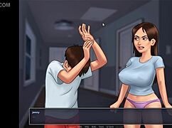 Chatting Summertime Saga Jenny 2 Big walkthrough fun