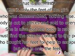 hey check out lilly the sexy secretary's nylon feet getting tickled in the box