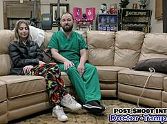 dr tampa gyno exams neighbor daisy bean's small tits in humiliating nurse pov