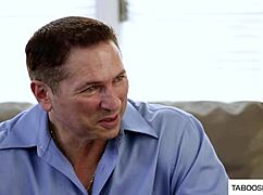 daddy finally meets stepdaughter and they go wild first time hardcore sex! 👨‍👧🔥