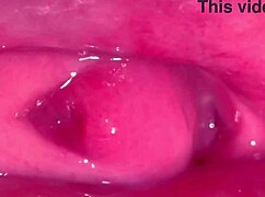 check out this amateur milf's shaved pussy 237 days post-virginity loss up close