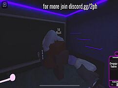 bot gets fucked hard by big black cock in condo game