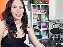 Putalocura: Steamy Sofa Bang With Juicy Spanish Milf Linda Del Sol!