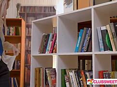 Clubsweethearts turns library into lesbian orgy playground