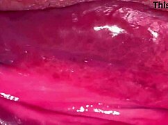 check out this amateur milf's shaved pussy 237 days post-virginity loss up close