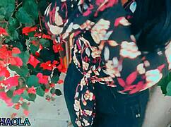 Petite Latina MILF rides for cash after street offer, creampie in cowgirl. Culonas hermosas get horny quick.