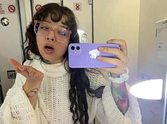 Croatian Brunette With Pierced Nipples Pees On Plane Trip