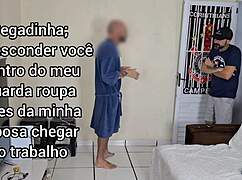 Cuckold invites friend to watch and join wife fuck?