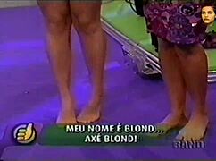 Team Axe Blonde Brazilian Strips And Gets Clothes Ripped In Super Positive Tease