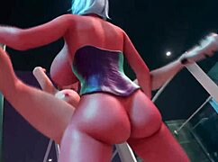 3d futa vampire shemale pounds anal and blasts cum on face