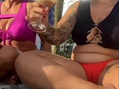 alone on this beach feeling so free and naughty without him knowing