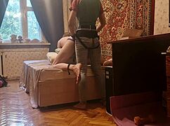Anastasia pegs slave Sasha Earth homemade, ever wonder how deep?