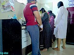 two couples swap partners for kitchen foursome fun 🔥🍑💦