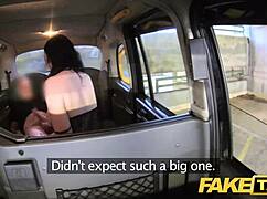 fake taxi babe caught by security gets bent over for pov doggystyle ending in massive facial cumshot