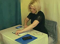 mature milf takes intense anal session with deepthroat