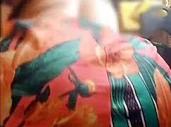 curvy ebony in miniskirt rides huge dildo until she cums hard