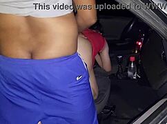 Hotwife jumps on cock deep in the forest outdoor adventure