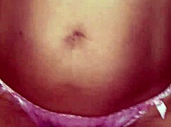 Satin Desire Amateur Flashes Pussy Panties Close