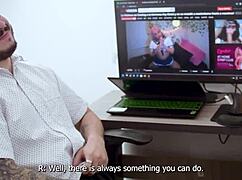 Roman savant covers ary abdul's work day then fucks her and cums inside by accident