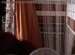 Spy Cam Catches Scarlett Mae's Tight Redhead Body Showering Naked