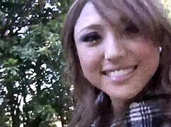 rino mizusawa toys her hairy pussy before taking thick dick deep