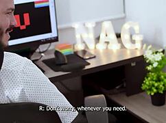 Roman savant covers ary abdul's work day then fucks her and cums inside by accident