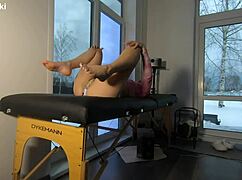 Hip opening yoga stretches get you flexible fast 😍 sheer misssvikki flows easy 🧘‍♀️