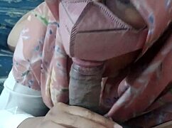 tante riani sucks cock passionately enjoys every thrust