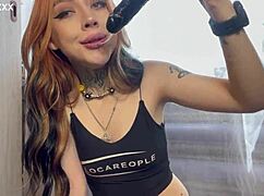 i love throating this toy with all my saliva dripping