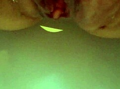 Gretala teases her wet pussy lips and tight ass hole
