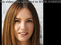 Mistress Kittiwips hogties and humps her submissive hubby while giving French JOI