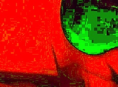 bbw wife sucks cock deep while stroking hard in red light