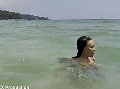 wanna see monika fox's beach panty tease?