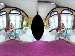 Big Booty Cali Carter Fucked Hard in VR with Cum Swallow