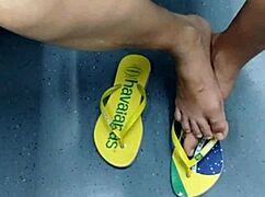 Brazilian Flip Flop Tease